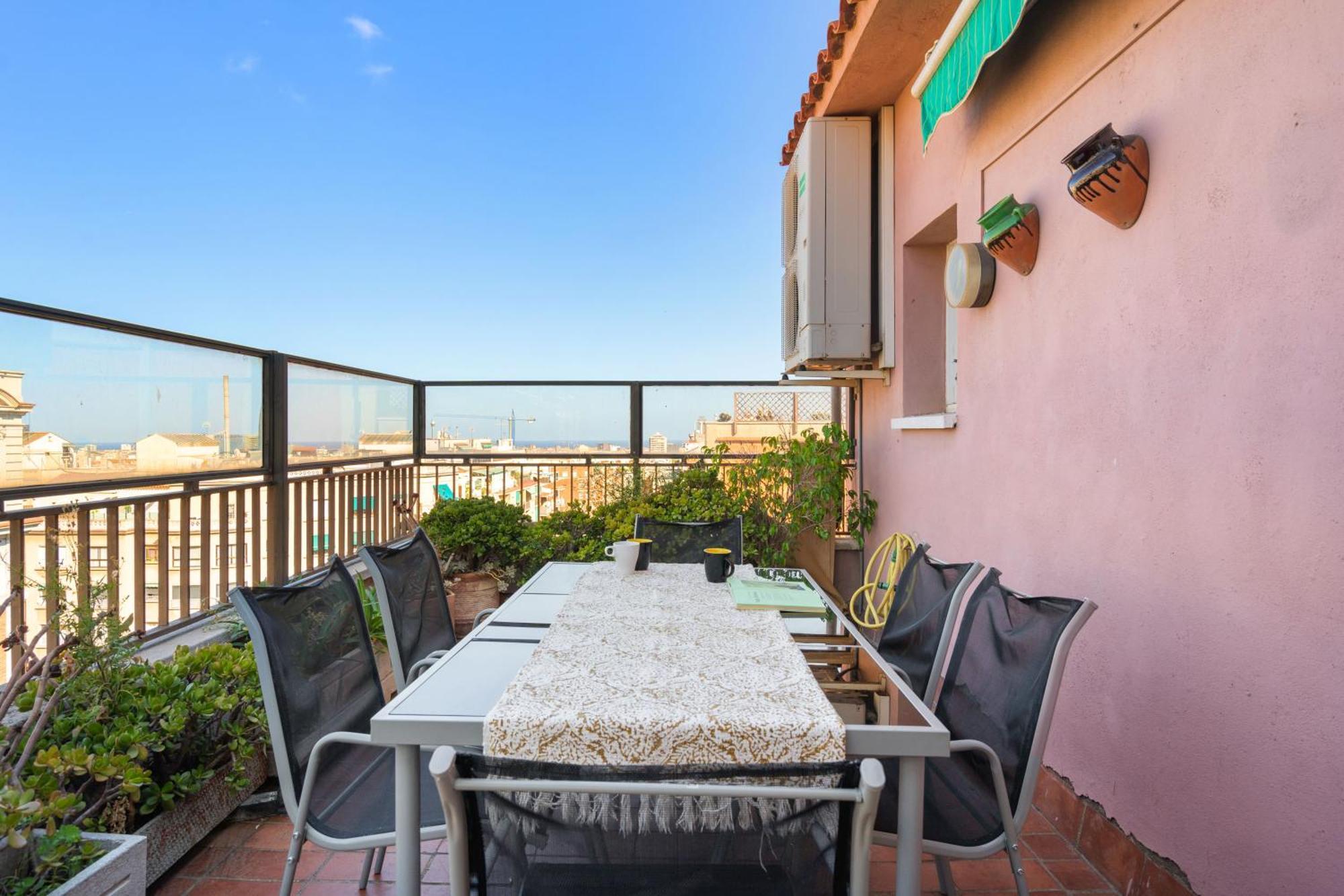 巴塞罗那Chic 3Br Retreat With Private Terrace公寓 外观 照片